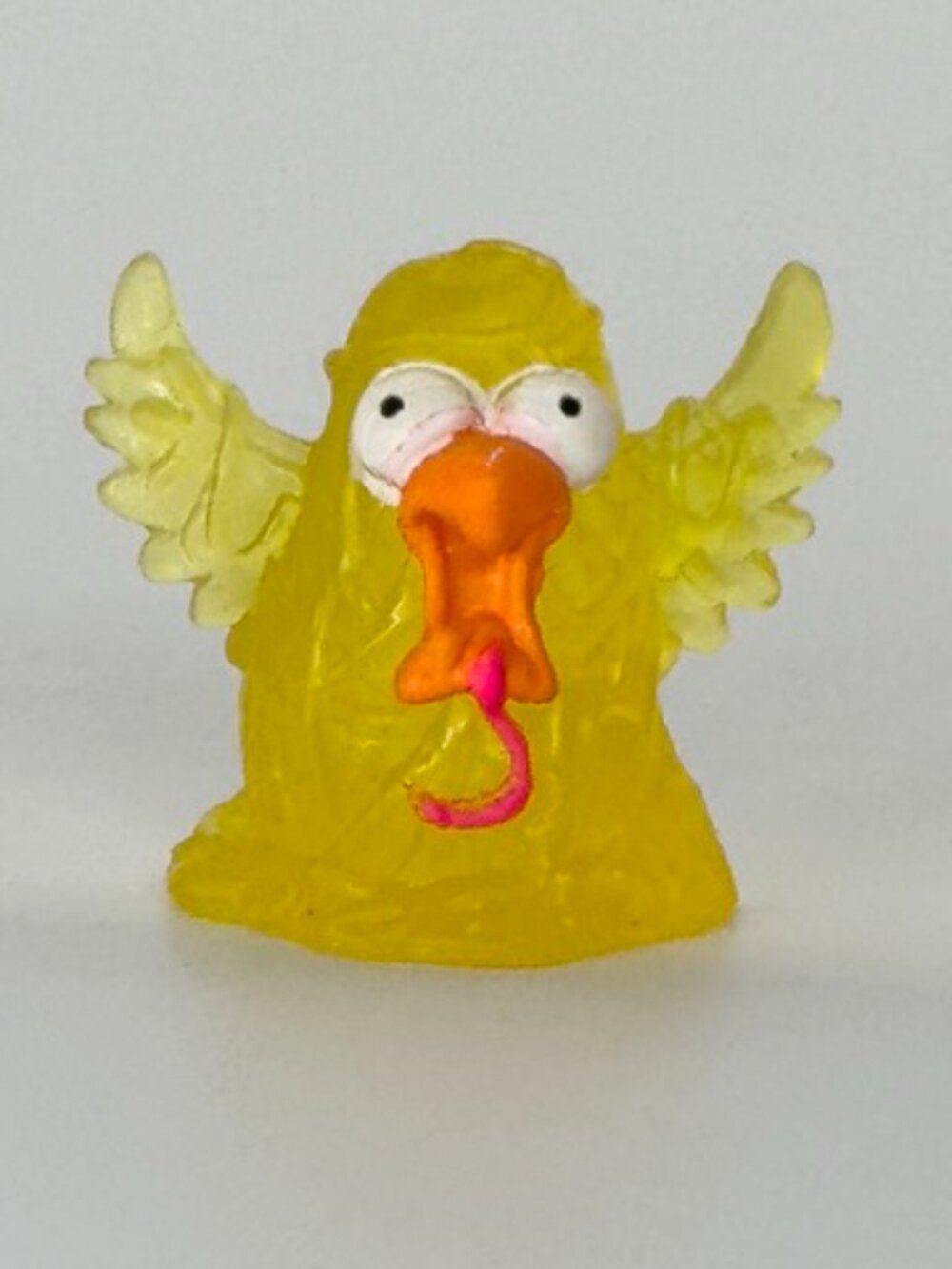 Moose Trash Pack BIRD SPEW Yellow Translucent TP117 Series 7 Loose Figure